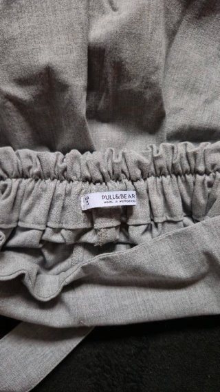 Short gris Pull & Bear con lazo