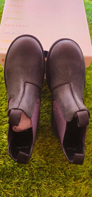 Botines Geox Shayla cuero vuelto Talla 33