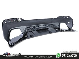 DIFUSOR TRASERO BMW SERIE 5 G30 / G31 2017- NEGRO BRILLO