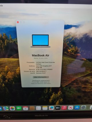 Apple MacBook Air 2018 I5 8 GB RAM SSD PORTATILES