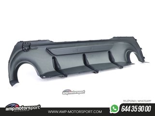 DIFUSOR TRASERO BMW SERIE 1 F40 2019-- NEGRO BRILLO