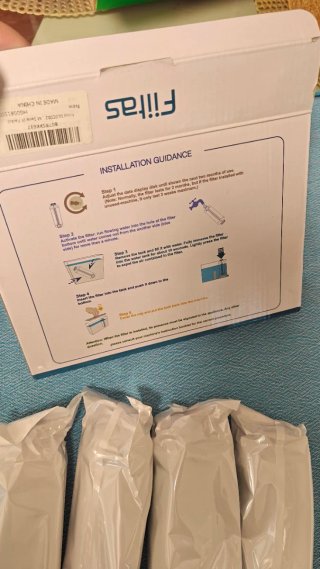 4 Filtros Agua Fiitas FTS002 Cafetera