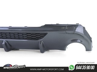 DIFUSOR TRASERO BMW SERIE 1 F40 2019-- LOOK CARBONO