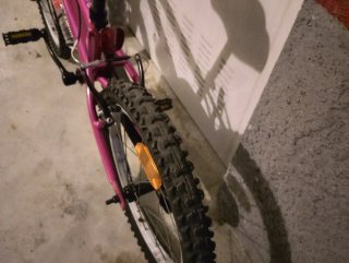 Bicicleta infantil rosa