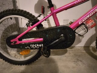 Bicicleta infantil rosa