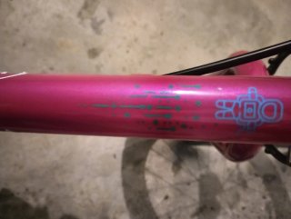 Bicicleta infantil rosa