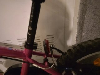 Bicicleta infantil rosa