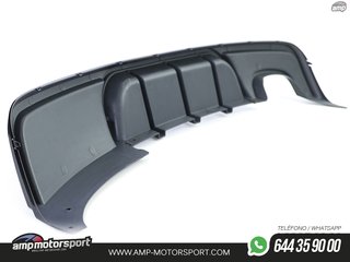DIFUSOR TRASERO BMW SERIE 1 E82/E88 COUPE M-PERFORMANCE NEGRO BRILLO