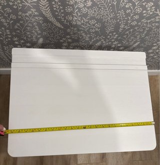 Conjunto pupitre y silla infantil blanco