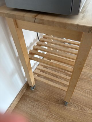 Carrito Auxiliar Cocina IKEA BEKVÄM Abedul