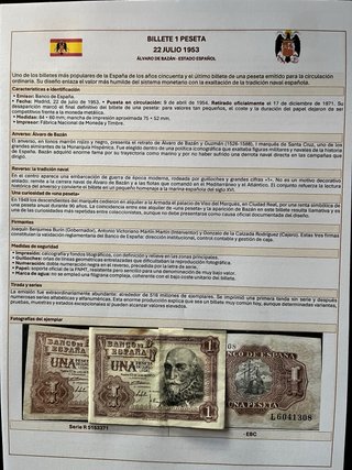 Lote 3 Billetes Antiguos España Pesetas