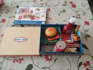 Djeco Juego Hamburguesas Cocina Infantil