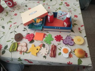 Djeco Juego Hamburguesas Cocina Infantil
