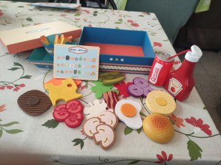 Djeco Juego Hamburguesas Cocina Infantil