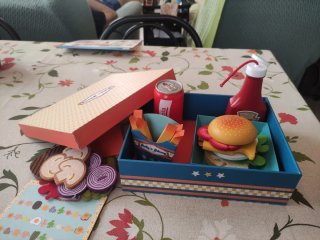 Djeco Juego Hamburguesas Cocina Infantil