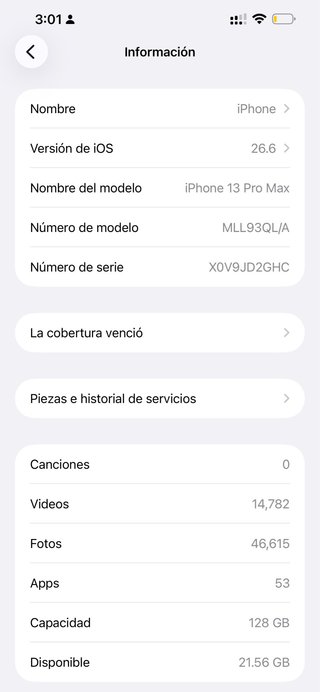 iPhone 13 Pro Max Blu 128GB Batteria 100%