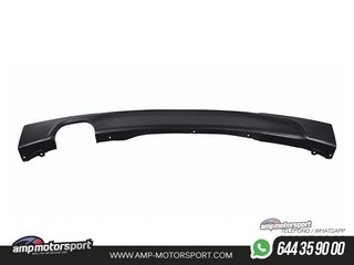 DIFUSOR TRASERO PARA BMW SERIE 3 F30 / F31 2011-2019 LOOK M-TECH - SALIDA DOBLE IZQUIERDA