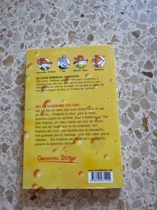 Lote 2 Libros Geronimo Stilton Y Terramorta Cat