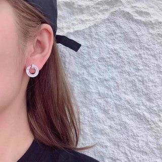 Pendientes plata con circonitas