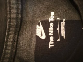 Camiseta Nike Negra Talla L