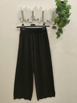 Pantaloni morbidi estivi neri