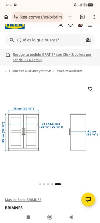 Armario Brimnes blanco Ikea