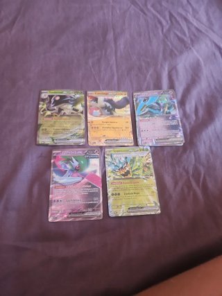Cartas de pokemon ex