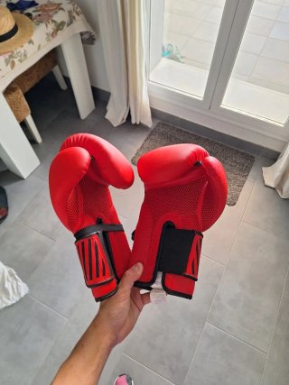 Saco de boxeo Outshock rojo