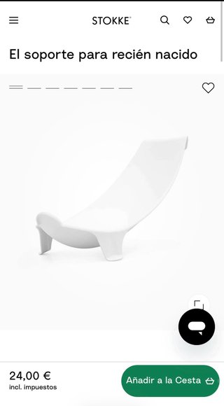 Bañera Stokke Flexi con reductor