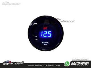 RELOJ RPM GASOLINA NEGRO DIGITAL