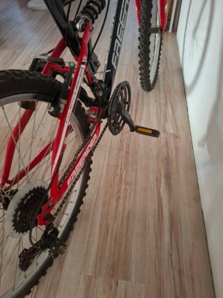 Bicicleta Freerider montaña. Juvenil. Doble susp