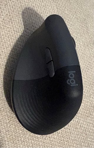 Logitech Lift Ratón Ergonómico Vertical Gris