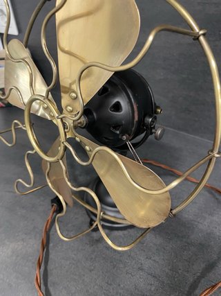 Ventilador antiguo Ercole Marelli