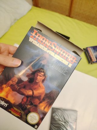 Iron Sword Wizards & Warriors II NES