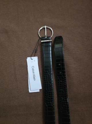 CALVIN KLEIN ORIGINAL, CINTURÓN PIEL MUJER