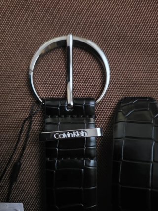 CALVIN KLEIN ORIGINAL, CINTURÓN PIEL MUJER