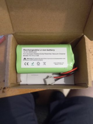 Batería Li-ion 14.4V 4800mAh aspiradora