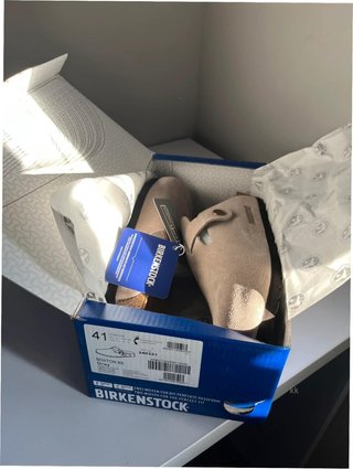 Birkenstock Boston Gris Talla 41