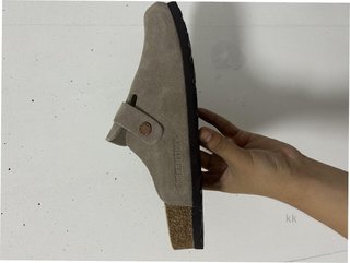 Birkenstock Boston Bs Gris Talla 43