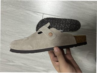 Birkenstock Boston BS Gris Talla 45