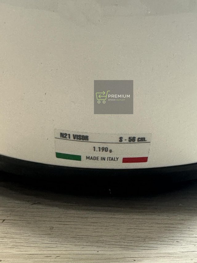 NOLAN  casco  N21 Visor 06 Classic 305 S, Color Blanco