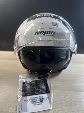 NOLAN  casco  N21 Visor 06 Classic 305 S, Color Blanco