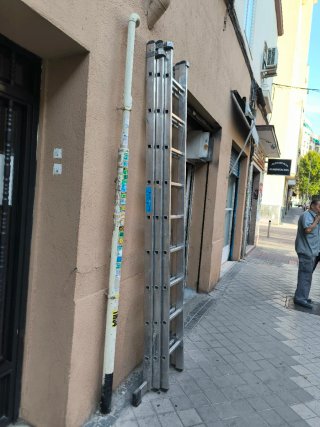 Escalera extensible 9 metros