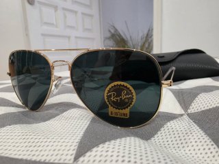 Gafas de sol Ray-Ban Aviator doradas T62