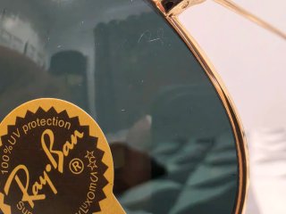 Gafas de sol Ray-Ban Aviator doradas T62