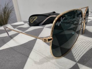 Gafas de sol Ray-Ban Aviator doradas T62