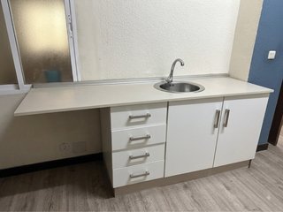 Mueble cocina con fregadero y cajonera