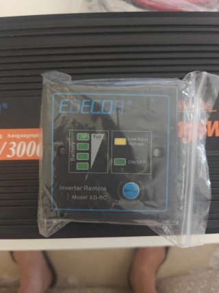 Inversor de Corriente EDELOR 1500W/3000W 24v