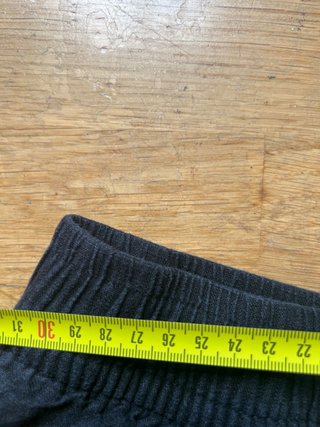 Pantalones de lino negros