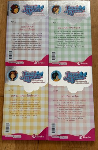 Lote de 15 libros de la colección Junie B. Jones.